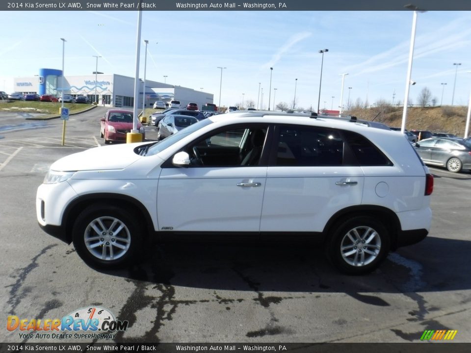 2014 Kia Sorento LX AWD Snow White Pearl / Black Photo #8
