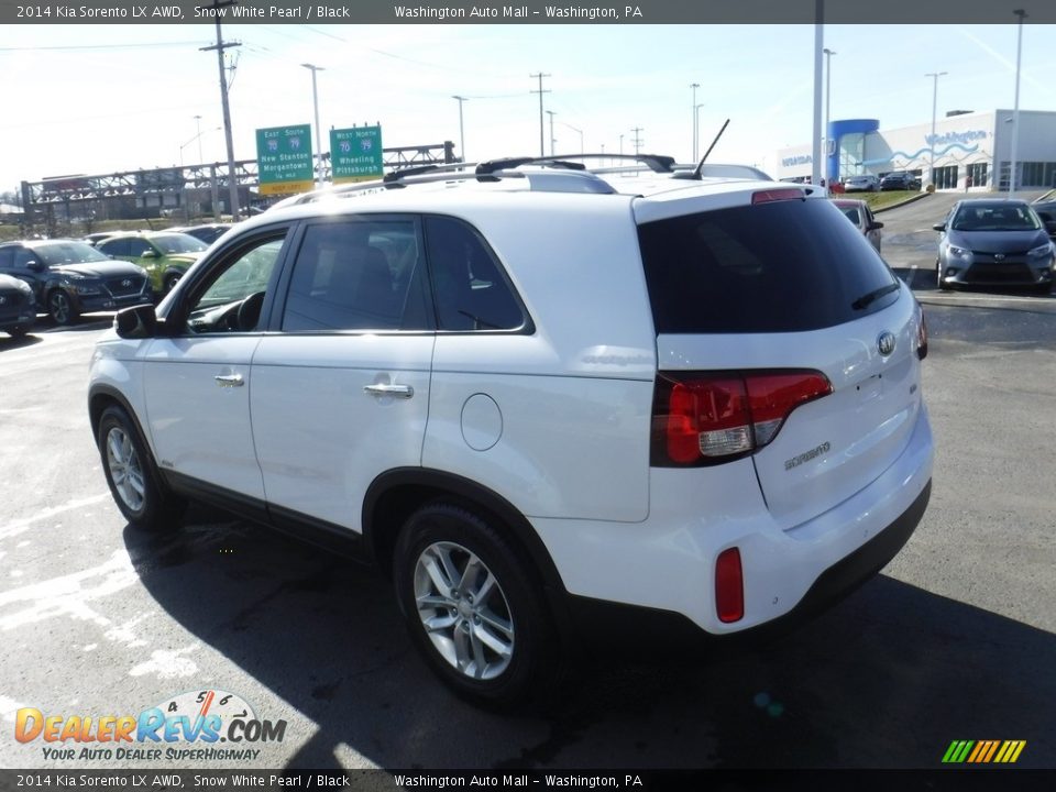 2014 Kia Sorento LX AWD Snow White Pearl / Black Photo #9
