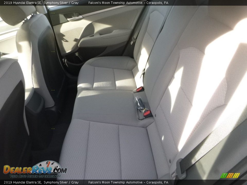 2019 Hyundai Elantra SE Symphony Silver / Gray Photo #9