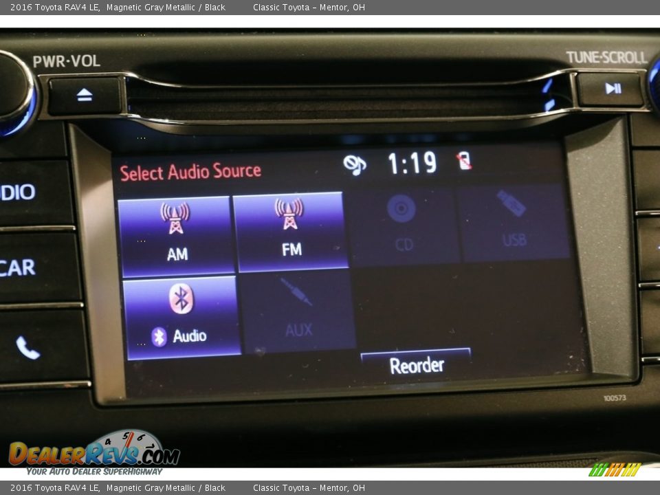 2016 Toyota RAV4 LE Magnetic Gray Metallic / Black Photo #10