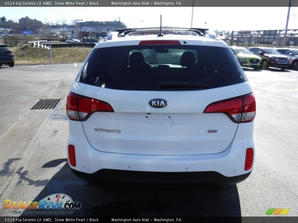 2014 Kia Sorento LX AWD Snow White Pearl / Black Photo #10