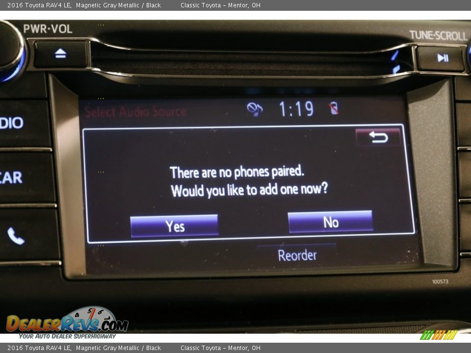 2016 Toyota RAV4 LE Magnetic Gray Metallic / Black Photo #11