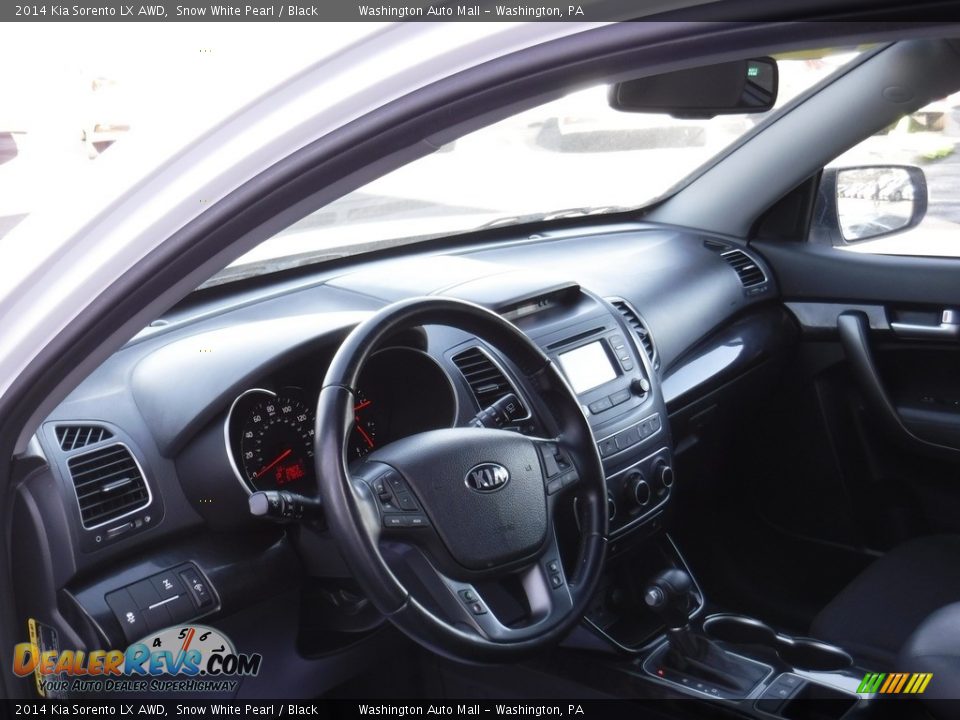 2014 Kia Sorento LX AWD Snow White Pearl / Black Photo #13