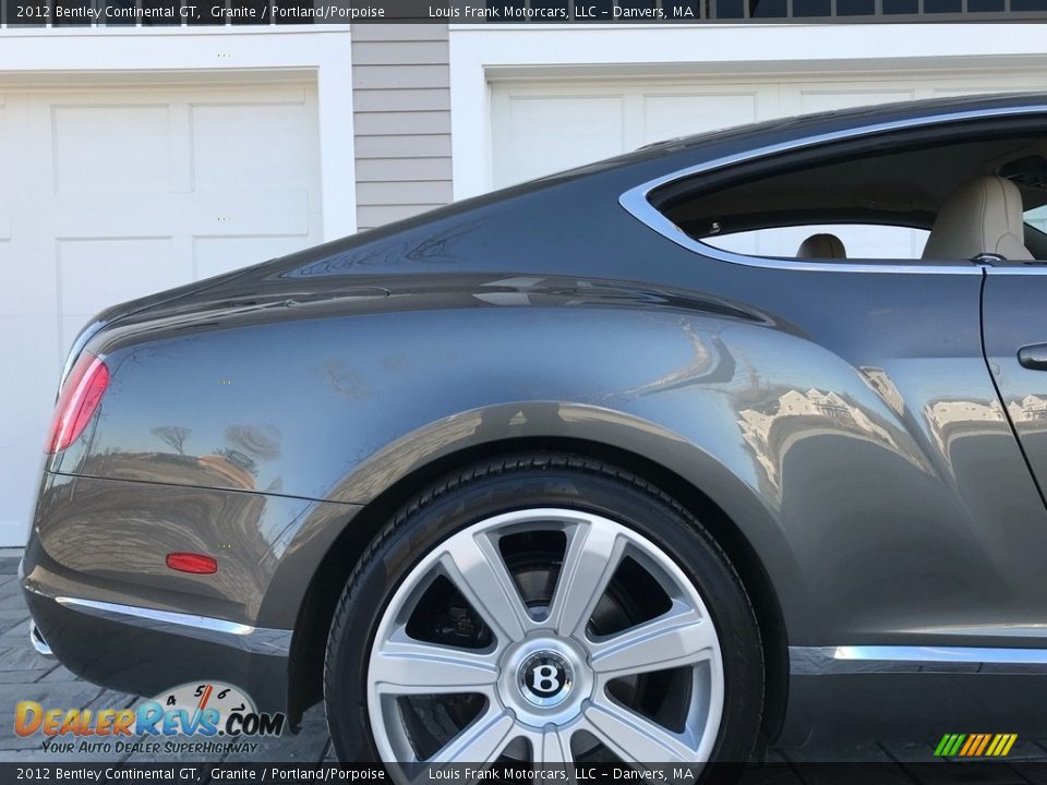 2012 Bentley Continental GT Granite / Portland/Porpoise Photo #31