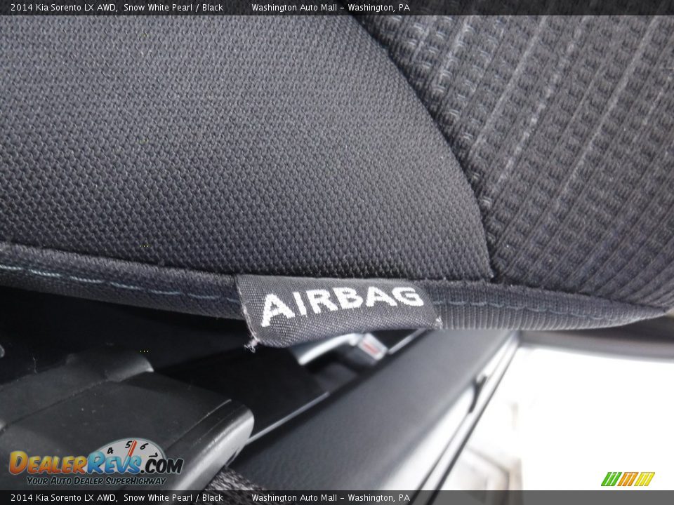 2014 Kia Sorento LX AWD Snow White Pearl / Black Photo #16