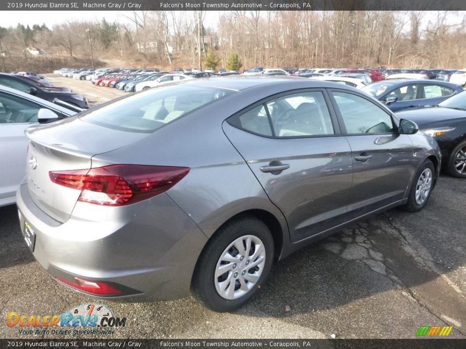2019 Hyundai Elantra SE Machine Gray / Gray Photo #2