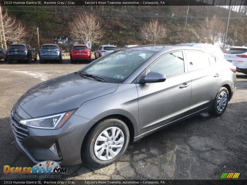 2019 Hyundai Elantra SE Machine Gray / Gray Photo #4