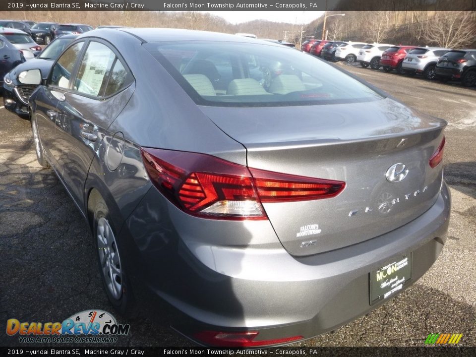 2019 Hyundai Elantra SE Machine Gray / Gray Photo #5
