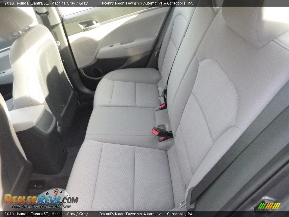 2019 Hyundai Elantra SE Machine Gray / Gray Photo #8