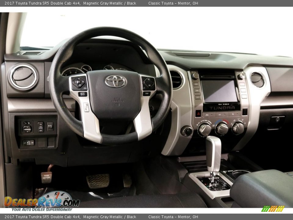 2017 Toyota Tundra SR5 Double Cab 4x4 Magnetic Gray Metallic / Black Photo #7