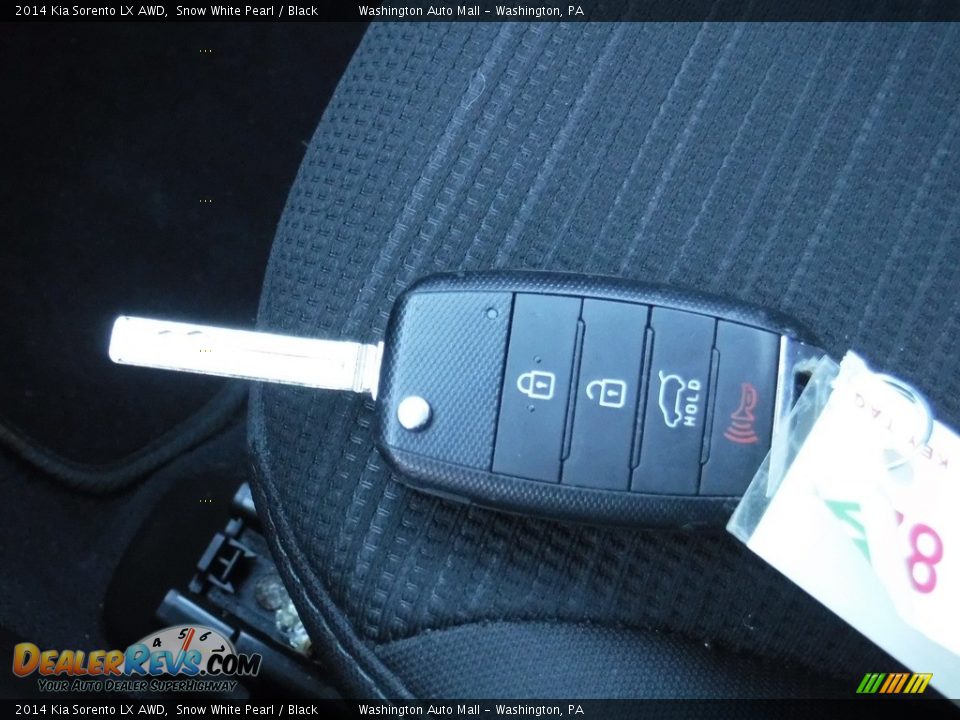 2014 Kia Sorento LX AWD Snow White Pearl / Black Photo #25