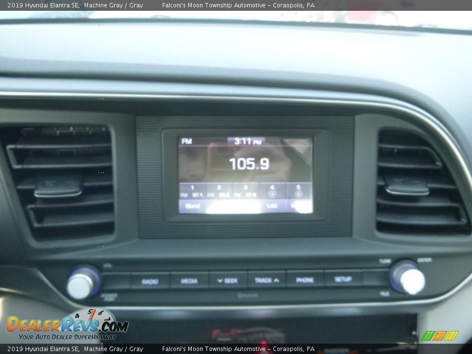 2019 Hyundai Elantra SE Machine Gray / Gray Photo #13