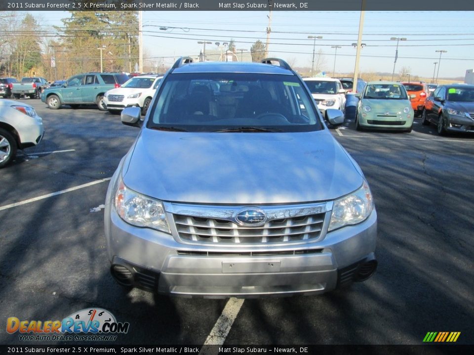 2011 Subaru Forester 2.5 X Premium Spark Silver Metallic / Black Photo #3