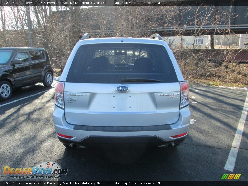 2011 Subaru Forester 2.5 X Premium Spark Silver Metallic / Black Photo #7