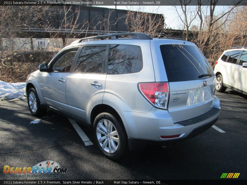 2011 Subaru Forester 2.5 X Premium Spark Silver Metallic / Black Photo #8