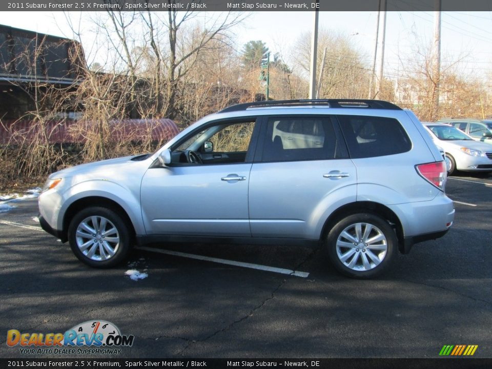 2011 Subaru Forester 2.5 X Premium Spark Silver Metallic / Black Photo #9