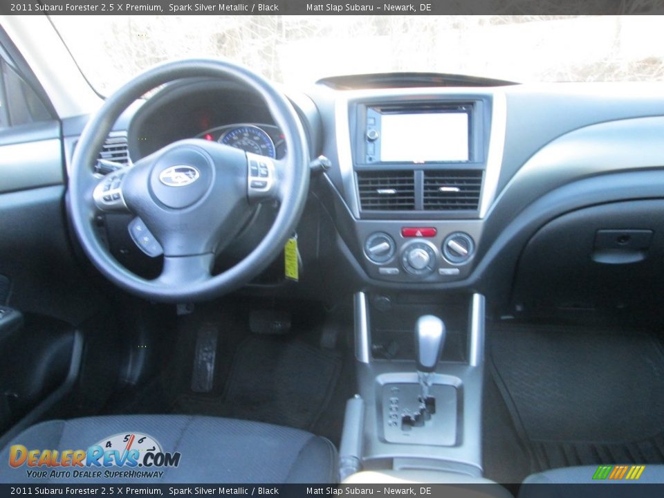 2011 Subaru Forester 2.5 X Premium Spark Silver Metallic / Black Photo #10