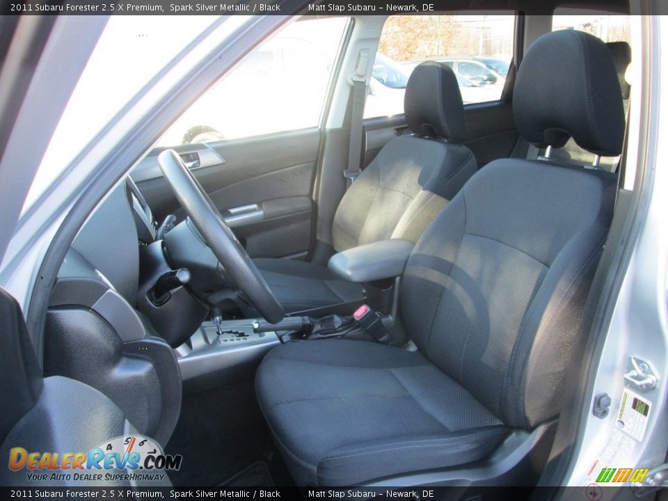 2011 Subaru Forester 2.5 X Premium Spark Silver Metallic / Black Photo #16