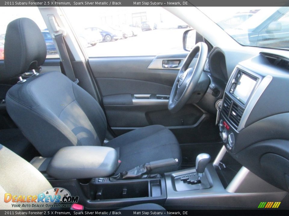 2011 Subaru Forester 2.5 X Premium Spark Silver Metallic / Black Photo #17