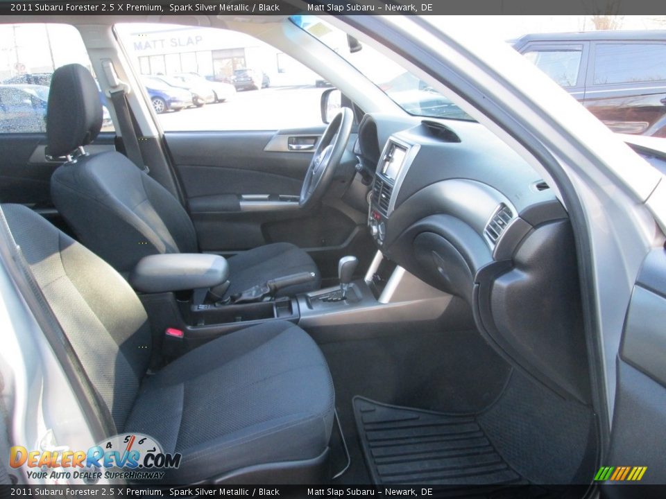 2011 Subaru Forester 2.5 X Premium Spark Silver Metallic / Black Photo #18