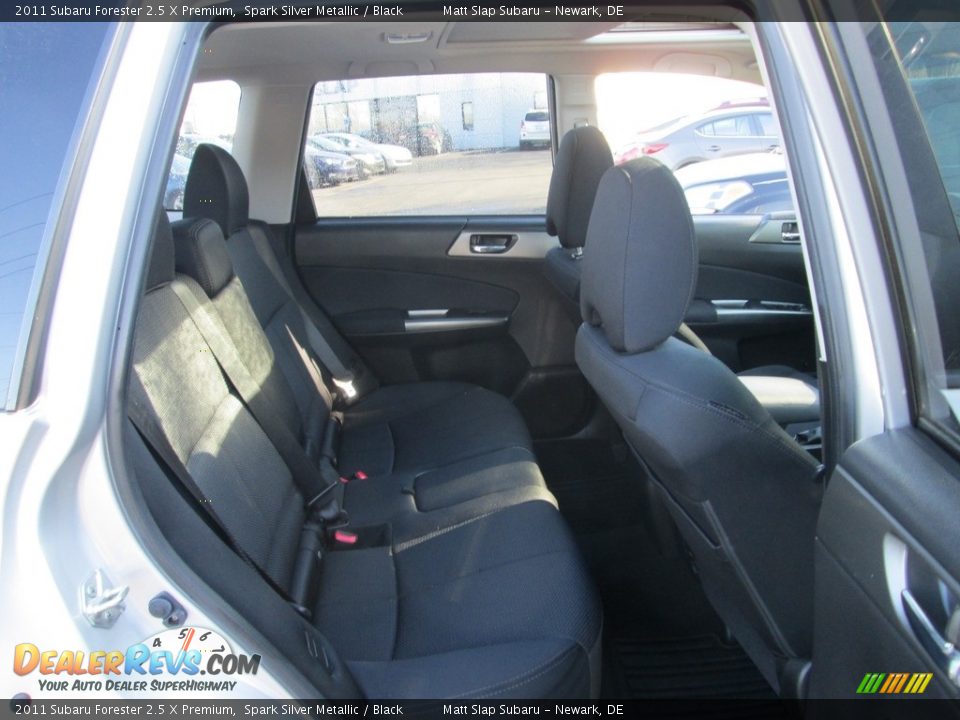 2011 Subaru Forester 2.5 X Premium Spark Silver Metallic / Black Photo #19