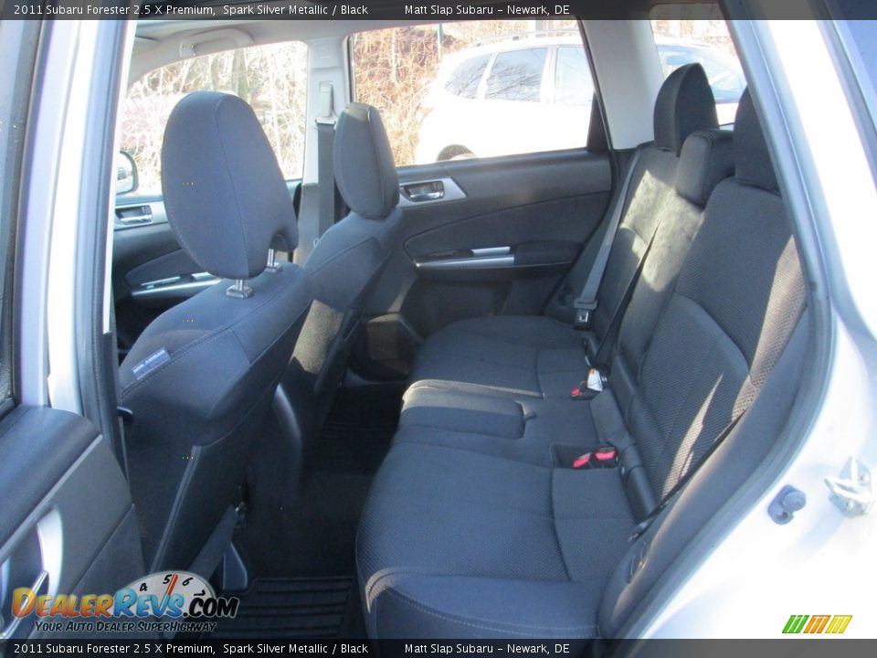 2011 Subaru Forester 2.5 X Premium Spark Silver Metallic / Black Photo #22