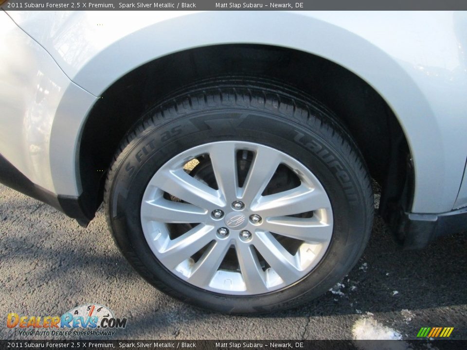 2011 Subaru Forester 2.5 X Premium Spark Silver Metallic / Black Photo #23