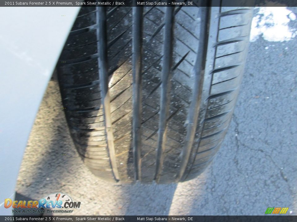 2011 Subaru Forester 2.5 X Premium Spark Silver Metallic / Black Photo #24