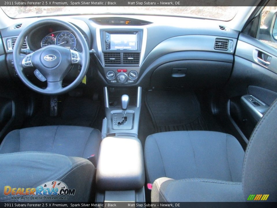 2011 Subaru Forester 2.5 X Premium Spark Silver Metallic / Black Photo #25