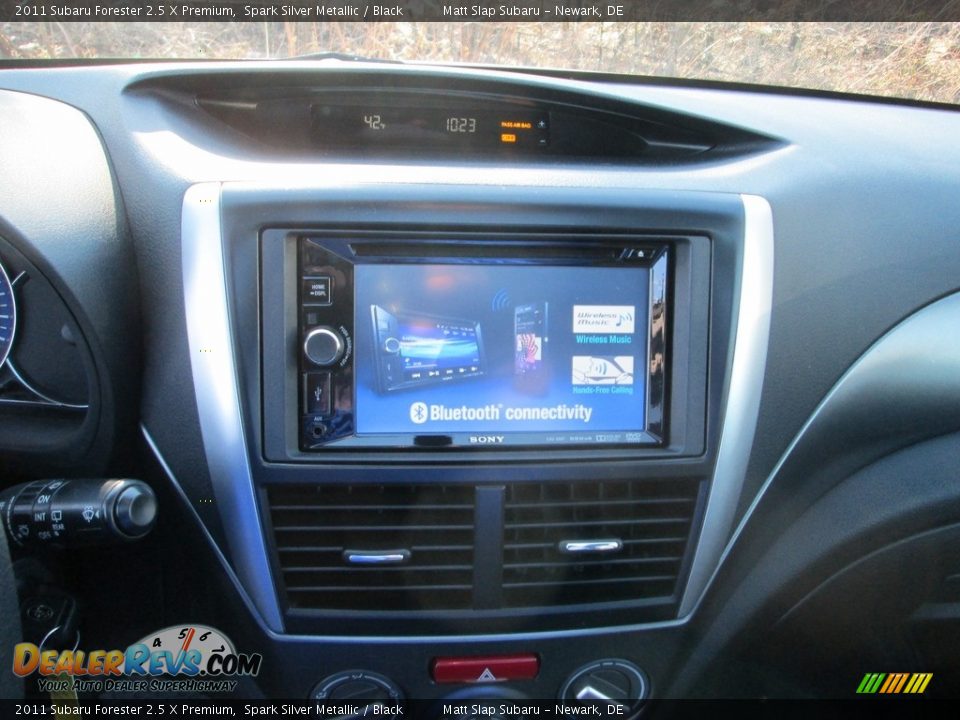 2011 Subaru Forester 2.5 X Premium Spark Silver Metallic / Black Photo #26