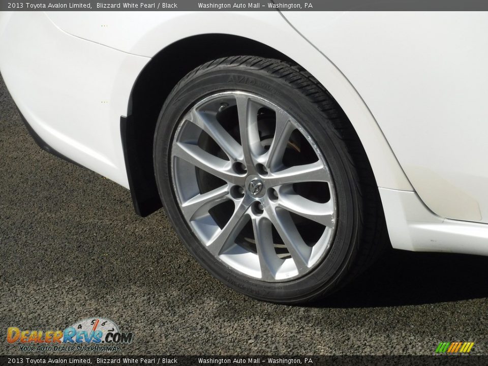 2013 Toyota Avalon Limited Blizzard White Pearl / Black Photo #3