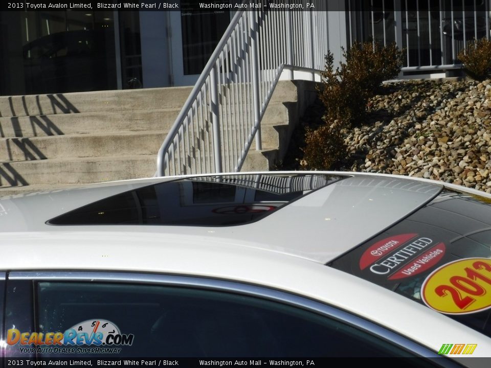 2013 Toyota Avalon Limited Blizzard White Pearl / Black Photo #4