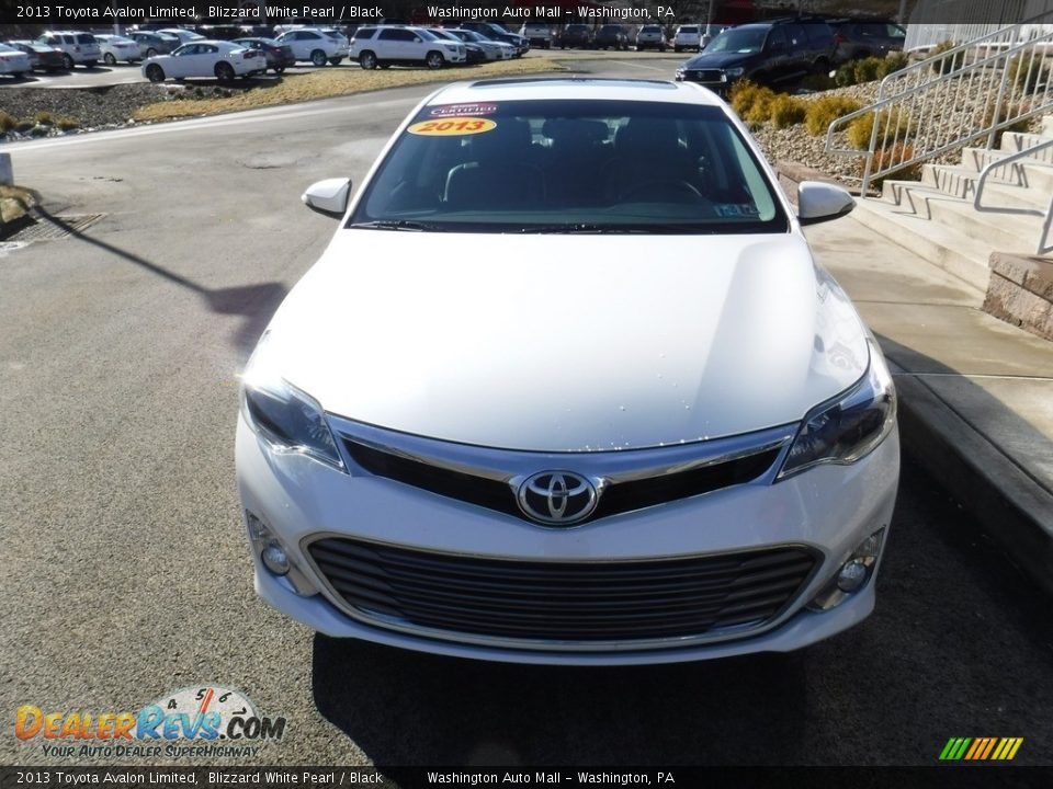 2013 Toyota Avalon Limited Blizzard White Pearl / Black Photo #5
