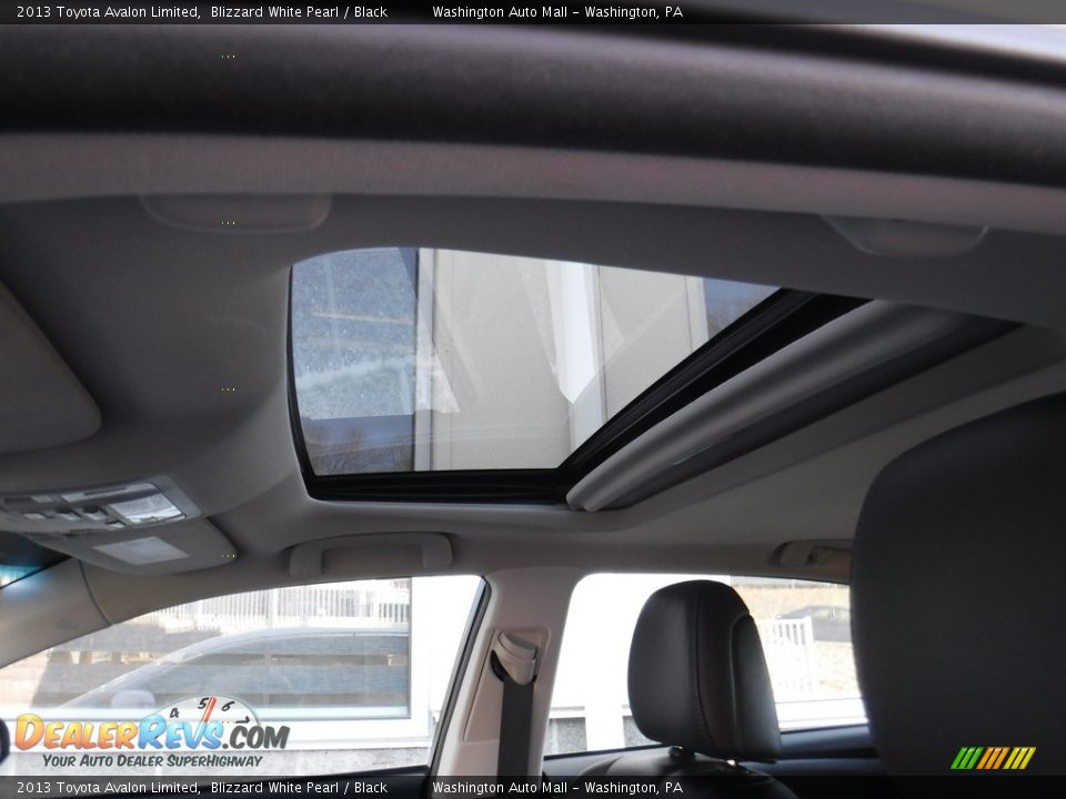 2013 Toyota Avalon Limited Blizzard White Pearl / Black Photo #10