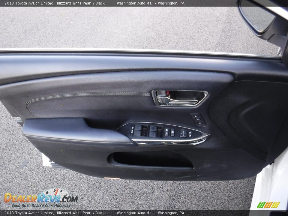 2013 Toyota Avalon Limited Blizzard White Pearl / Black Photo #11