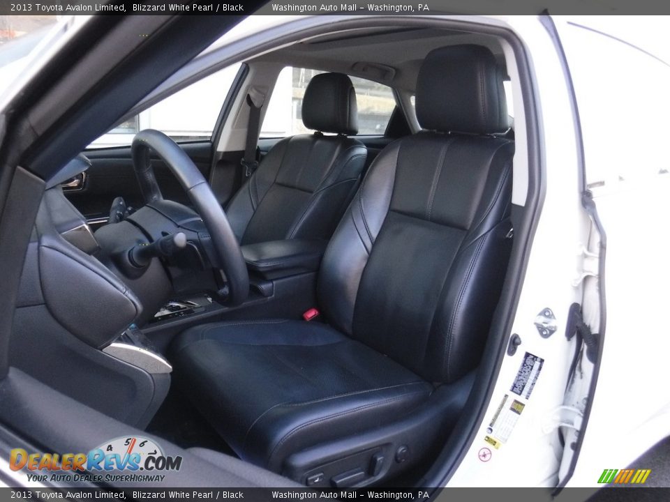 2013 Toyota Avalon Limited Blizzard White Pearl / Black Photo #14