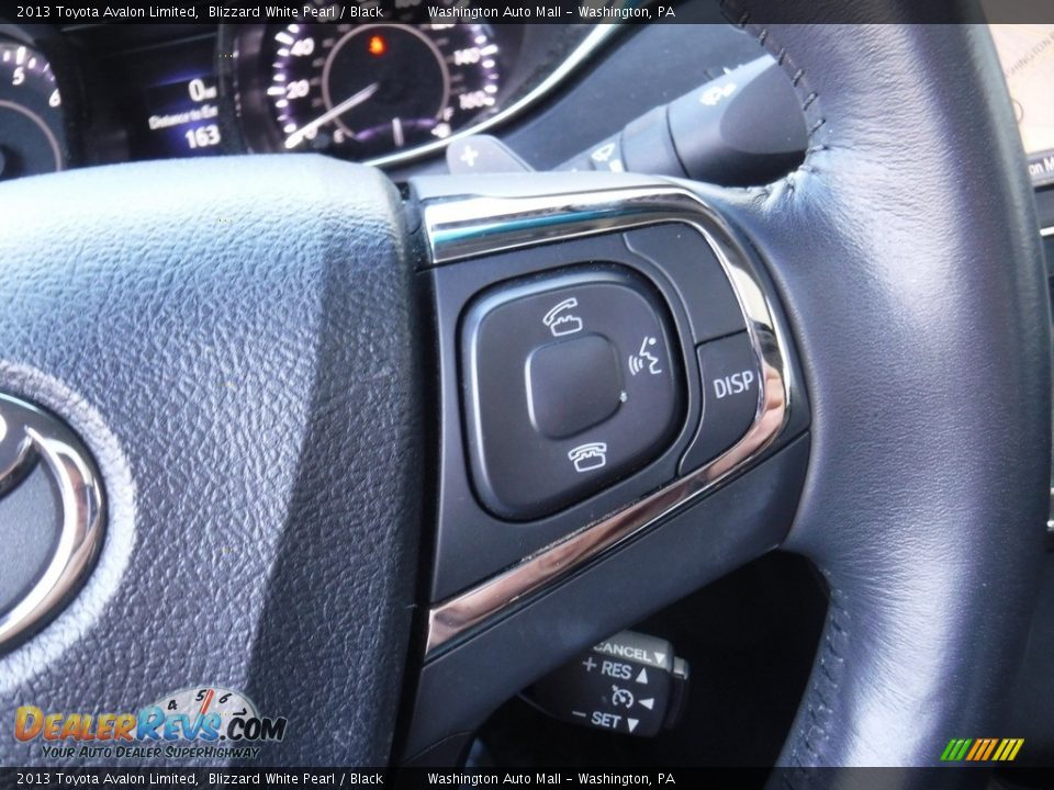 2013 Toyota Avalon Limited Blizzard White Pearl / Black Photo #23
