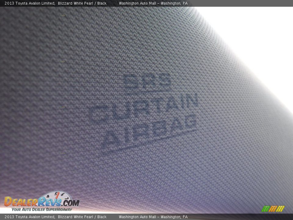 2013 Toyota Avalon Limited Blizzard White Pearl / Black Photo #25