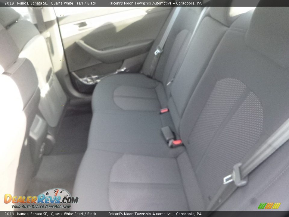 2019 Hyundai Sonata SE Quartz White Pearl / Black Photo #9