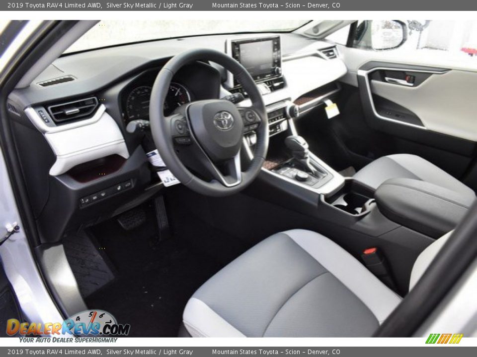 2019 Toyota RAV4 Limited AWD Silver Sky Metallic / Light Gray Photo #5