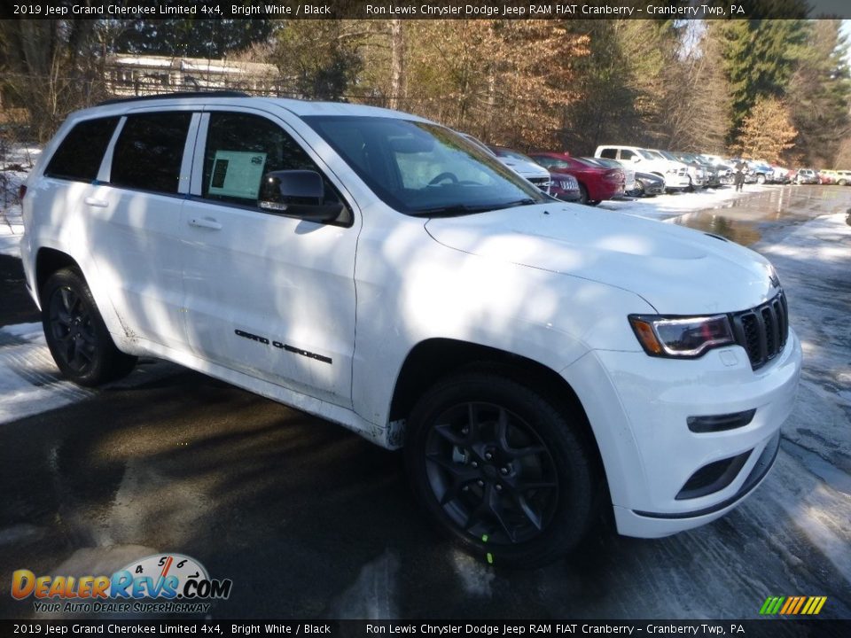 2019 Jeep Grand Cherokee Limited 4x4 Bright White / Black Photo #7