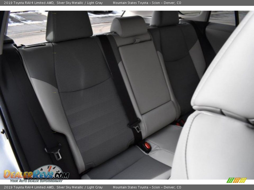 2019 Toyota RAV4 Limited AWD Silver Sky Metallic / Light Gray Photo #19