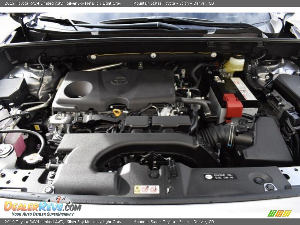 2019 Toyota RAV4 Limited AWD Silver Sky Metallic / Light Gray Photo #33