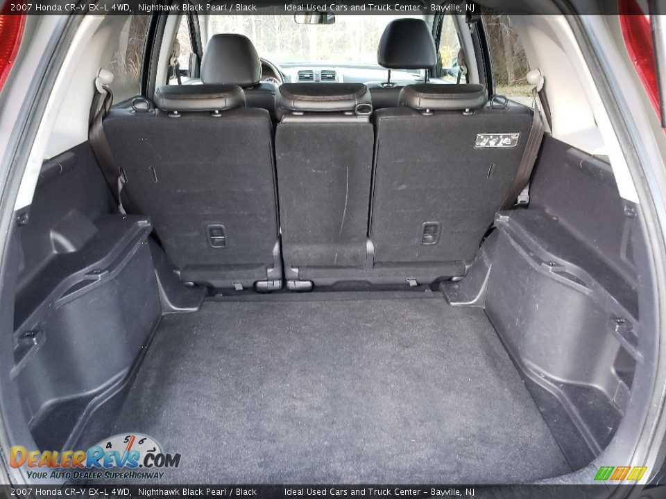 2007 Honda CR-V EX-L 4WD Nighthawk Black Pearl / Black Photo #14
