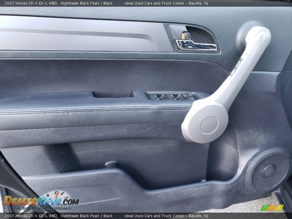 2007 Honda CR-V EX-L 4WD Nighthawk Black Pearl / Black Photo #20