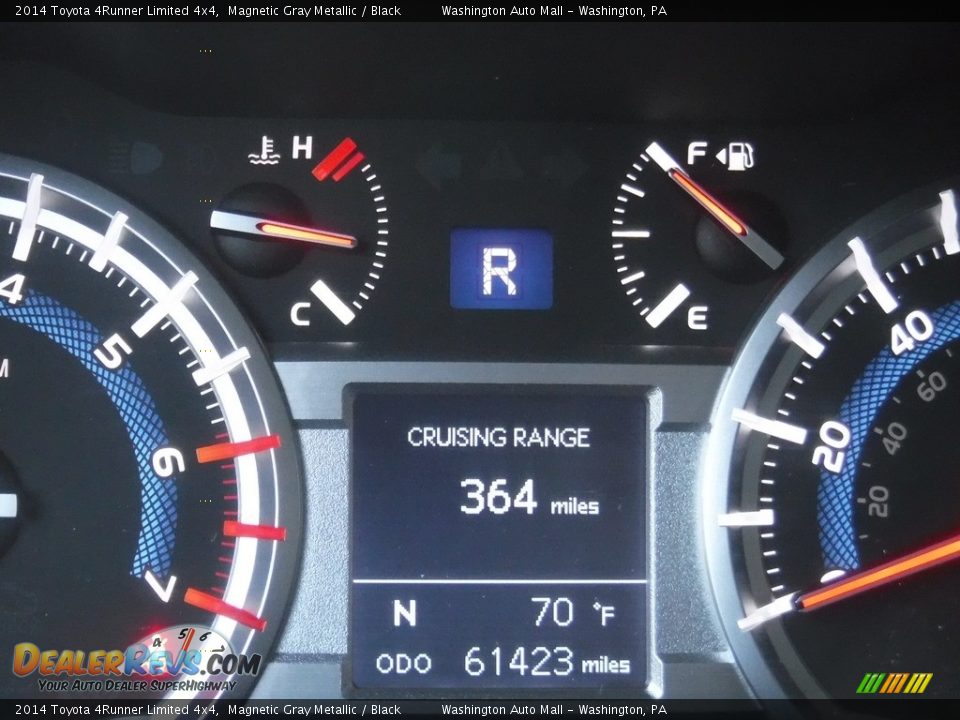 2014 Toyota 4Runner Limited 4x4 Magnetic Gray Metallic / Black Photo #30