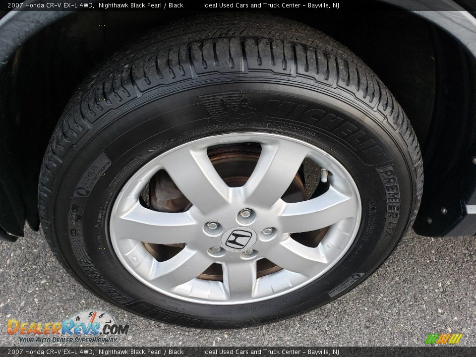 2007 Honda CR-V EX-L 4WD Nighthawk Black Pearl / Black Photo #27