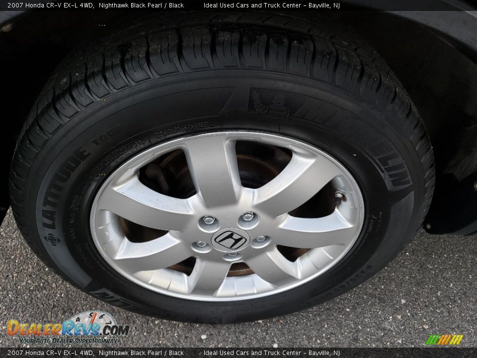 2007 Honda CR-V EX-L 4WD Nighthawk Black Pearl / Black Photo #29