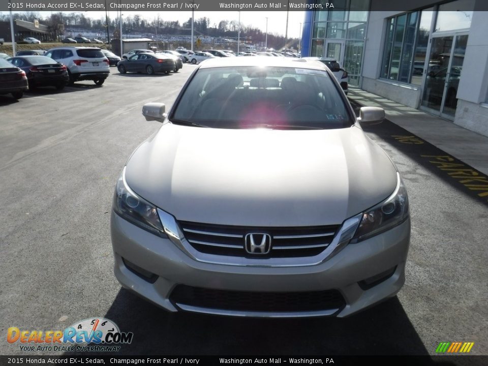 2015 Honda Accord EX-L Sedan Champagne Frost Pearl / Ivory Photo #5