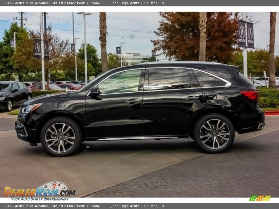 2019 Acura MDX Advance Majestic Black Pearl / Ebony Photo #4
